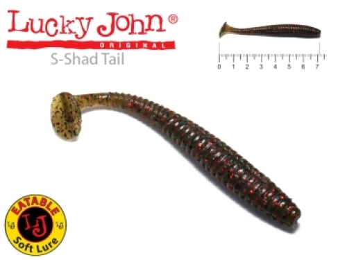 Силикон Lucky John S-Shad Tail 2.8" col.PA03